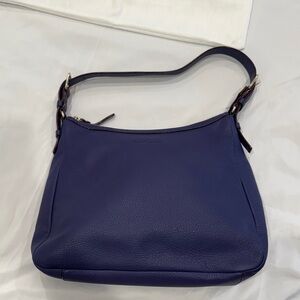 Kate Spade Purple Leather Shoulder Bag